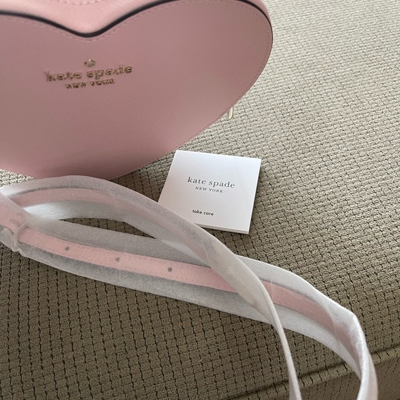 Kate Spade Love Shack Pink Heart Bag - Picture 7 of 12